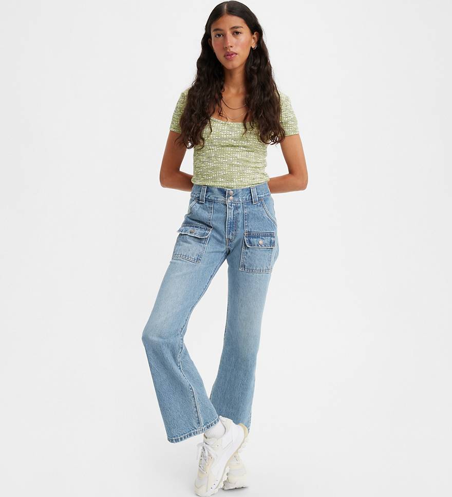MIDD OUTBAC ANKL BOOTCU WOMEN' JEANS